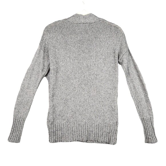 ANN TAYLOR LOFT 254194 Gray Cable Knit Wool Blend Pullover Sweater SIZE S - Picture 2 of 12